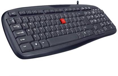 VELECTRICALS KeyBoard-2 Wired USB Standard Desktop Keyboard Compatible with Desktop, Laptop, Mac