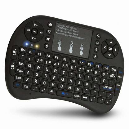 IMMUTABLE 99 _WIRELESS KEYBOARD||GAMEPAD||GAMING KEYBOARD||Wireless Touchpad Keyboard with Mouse, Ergonomically Design Easy to Carry Compatible with All Smart TV, Xbox, PSP3, Laptop, Tablet, Android, iOS & Windows Device Combo Set
