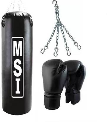 Monika Sports Punching Bag with Boxing Gloves For Boxing Boxing Kit
