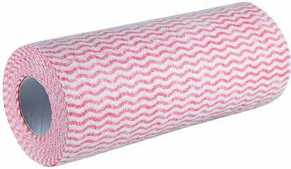 Premsakhi Multipurpose Kitchen Cleaning Wipes Cloth Roll for Kitchen, Bathroom Washing Tissue Wet and Dry Microfibre Cleaning Cloth