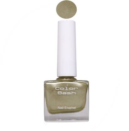 Color Bash Nail Enamel Gold with wide brush Non -Toxic Colour Gold