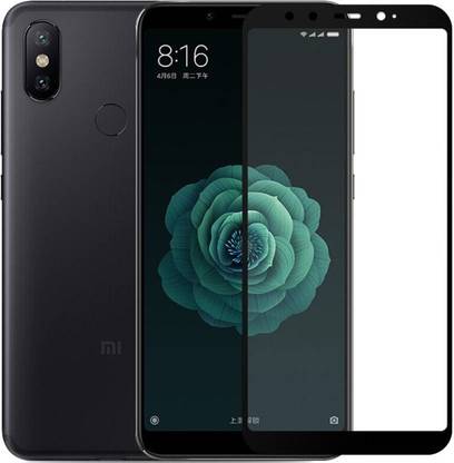 NKCASE Edge To Edge Tempered Glass for Mi A2