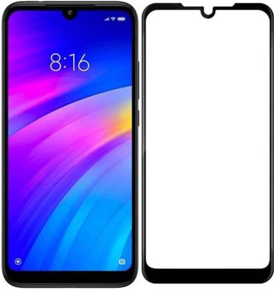 NKCASE Edge To Edge Tempered Glass for Redmi 7
