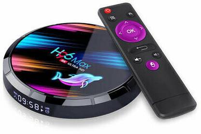 RKTech H96 MAX X3 4GB 32GB S905X3 64 Bit Android 9.0 Smart TV Box 2.4G+5G Dual-band WiFi UHD 8K Support JIO TV, HOTSTAR, THOP TV Media Streaming Device