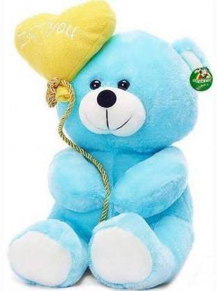 Mannu Lal sweet and soft Love balloon teddy Bear  - 30.2 cm