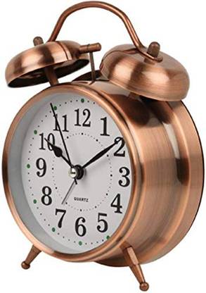 PARAM SALES AGENCY Analog Gold Clock