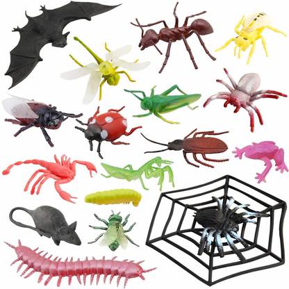 Super Toy Insect Reptile Animals Toy Figure Playing Set