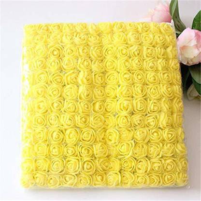 AlevanArt flower decoration items Yellow Rose Artificial Flower