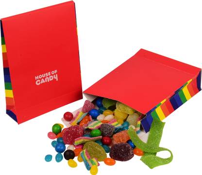 House Of Candy Fusion Candy Bag, Veg Assorted Pouch Mix Flavor Candy