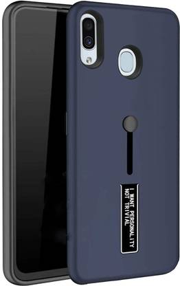 Macsoon Back Cover for Samsung Galaxy A20 Case With Stand