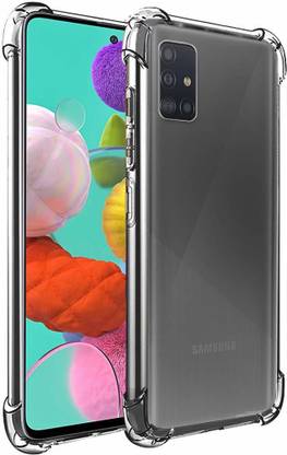 Mobyro Back Cover for Samsung A51 Transparent Back Case Cover