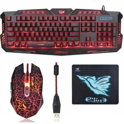 MFTEK USK001_USB Set Keyboard Combo Set
