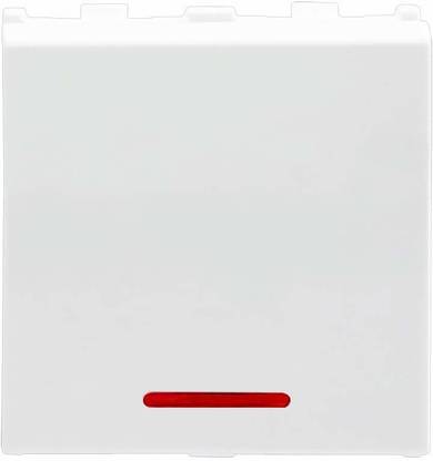 Anchor By Panasonic Roma Urban Modular 66244 240 V Polycarbonate 2M 20A One-Way Switch with Indicator (White) 20 A One Way Electrical Switch