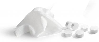 NE Soft Magic Coin Tissue Wipes Facial Tissues, Magic Napkin Expands With Water (10 Pcs)