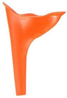 Quinergys ™ Peach - Portable Urinary Device Female Urinal Funnel provides a hygienic solution Reusable Female Urination Device