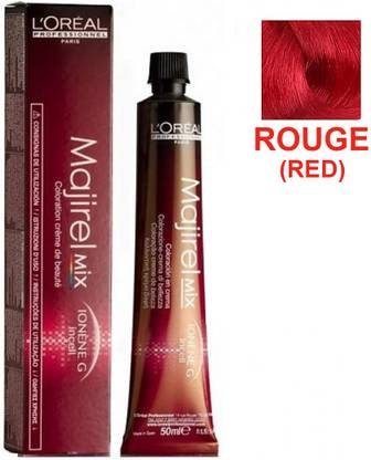 L'Oréal Paris Majirel Mix Hair Color - ROUGE (RED) , ROUGE (RED)