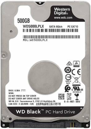 WD Blue 500 GB Laptop Internal Hard Disk Drive (HDD) (WD5000LPLX)
