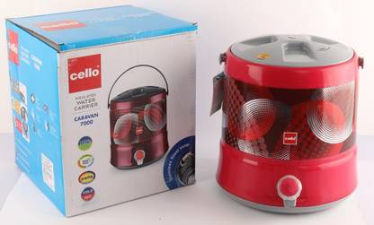 cello 7 L Plastic, Stainless Steel Water Jug