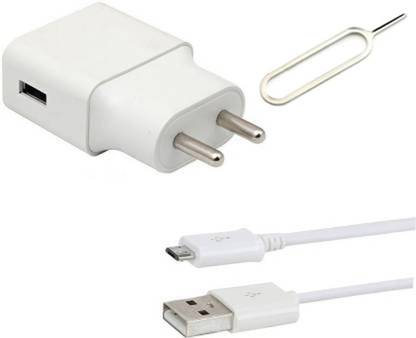 Badger Wall Charger Accessory Combo for Vivo Y11 (2019) Vivo Y12 Original Adapter Like Wall Charger, Mobile Power Adapter, Fast Charger, Android Smartphone Charger, Battery Charger, High Speed Travel Charger With 1 Meter Micro USB Cable Charging Cable Data Cable