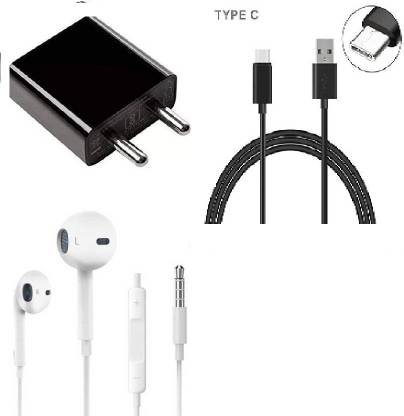 Ml Wall Charger Accessory Combo for Redmi note 7 pro, redmi note 8, redmi note 8, redmi 7, mi A2, redmi 7s with TYPE-C CABLE and adapter