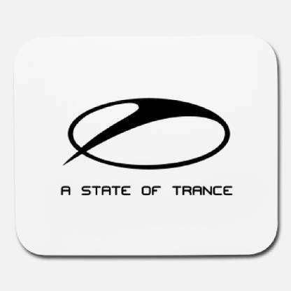 SKY DOT a state of trance logo black mouse pad Mousepad