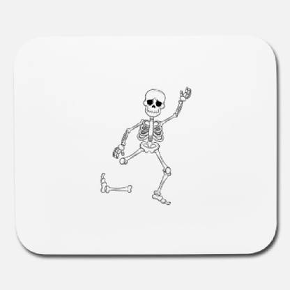 SKY DOT broken foot snap bone skeleton fractures gift mouse pad Mousepad