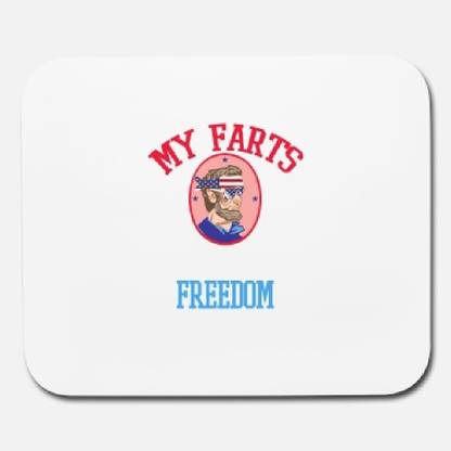 SKY DOT my farts smell like freedom mouse pad Mousepad
