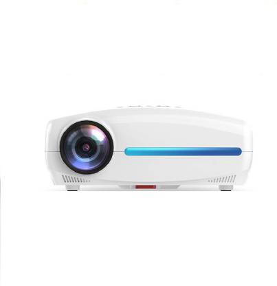 AUNVIVIBRIGHT S2 1080P FULL HD LED LTPS IPS Display Home Theater Video Projector 5500 Lumens 5500 lm LCD Corded Portable Projector