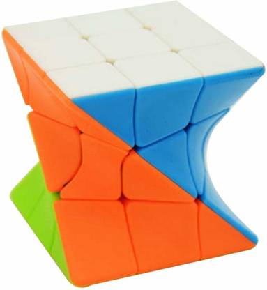 Shivsoft High Stability Stickerless Twist Cube - 3x3x3 Speed Cube