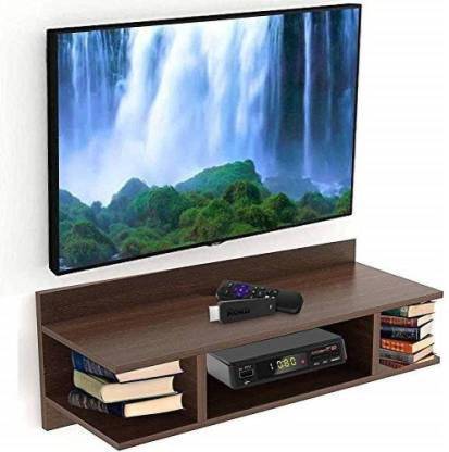 FUTURE GENERATION A GROUP TV Setup Box & Remote Stand MDF (Medium Density Fiber) Wall Shelf
