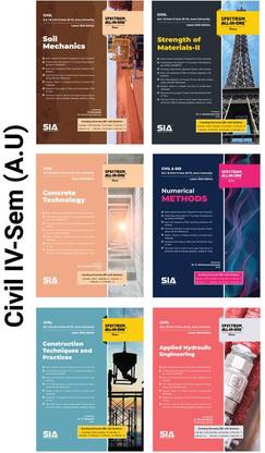 B.E/B.Tech (CE) IV-Semester (R-17) SET OF 6 SUBJECTS (Anna University), Latest 2020 Edition