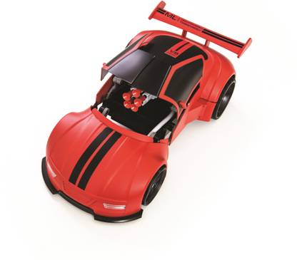 Sharper Image Toy RC Transforming Missile Launcher Red
