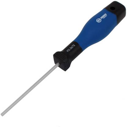 uxcell BOOHER Authorized H3.0 75mm Shank Ratchet Screwdriver