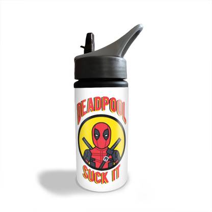 Tee Mafia Deadpool Suck It wide sipper bottle 500 ml Water Bottle
