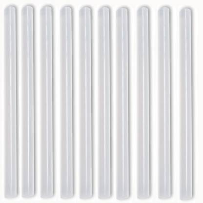 Saleh 11mm( 40,60,80,100 Watt Glue Guns ) 10 Inch Transparent Sticks - Pack of 10 Adhesive