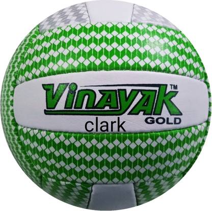 W SIGNATURE green white vinayak volleyball Volleyball - Size: 4
