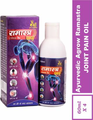 Agrow Ramastra Plus Pain oil Pack of 4 Liquid