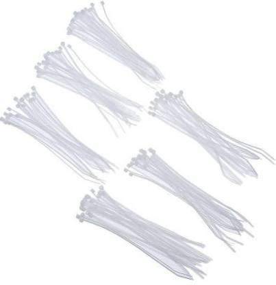 SS System 150x3.6MM White Nylon Flexible Straps Cable Tie