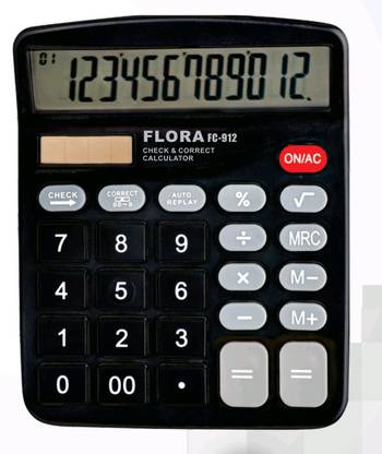 FLORA FC-912 FC-912 ELECTRONIC CALCULATOR Basic  Calculator