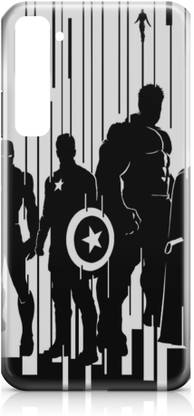 Arcent Back Cover for Realme X2 CASE COVER, CAPTAIN AMERICA, IRON MAN, AVENGERS