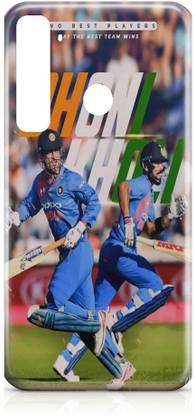 Arcent Back Cover for Realme 5 Pro CASE COVER, CRICKET, MS DHONI, VIRAT KHOLI