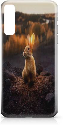Arcent Back Cover for Vivo Z1x CASE COVER, RABBIT, LOVE