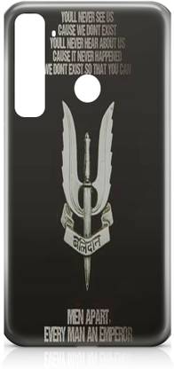 Arcent Back Cover for Realme 5 Pro CASE COVER, ARMY, INDIAN ARMY