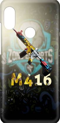 Arcent Back Cover for Vivo Y12 CASE COVER COVER, PUBG, GUN, GAME