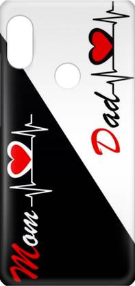 SIXTY4 Back Cover for Vivo V11, Vivo V11 CASE CASE COVER, LOVE, MOM DAD