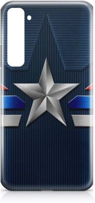 Arcent Back Cover for Realme X2 CASE COVER, CAPTAIN AMERICA, IRON MAN, AVENGERS