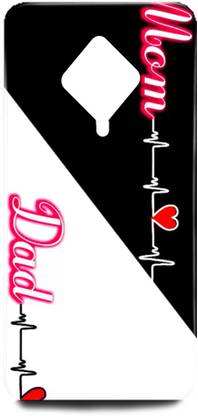 Arcent Back Cover for Vivo S1 Pro CASE COVER, LOVE, MOM DAD
