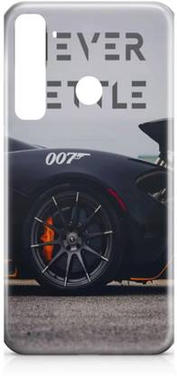 HABRICATE Back Cover for Realme 5i, CAR, BIKE, LOVE, NEVER SETTLE, WALLPAPER