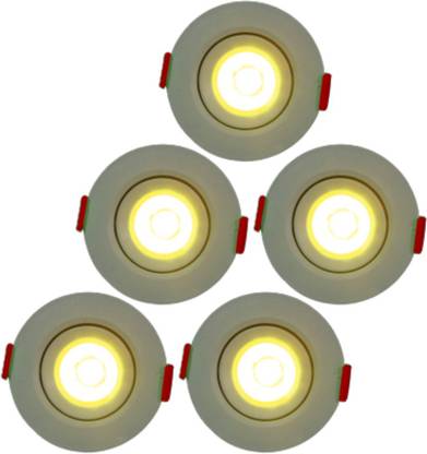 Happy Selling 3 Watt LED COB Warm White (Yellow) Focus Light for POP Recessed Recessed Ceiling Lamp