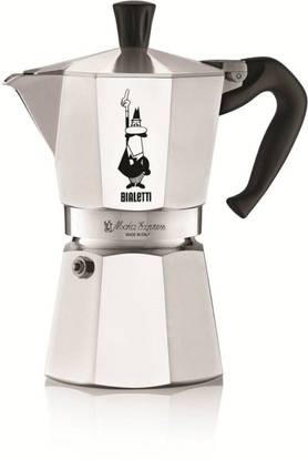 Bialetti Moka Express Stove Top Espresso 6 Cups Coffee Maker